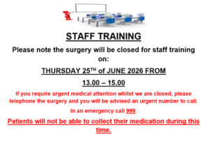 Staff Training 25 06 26
